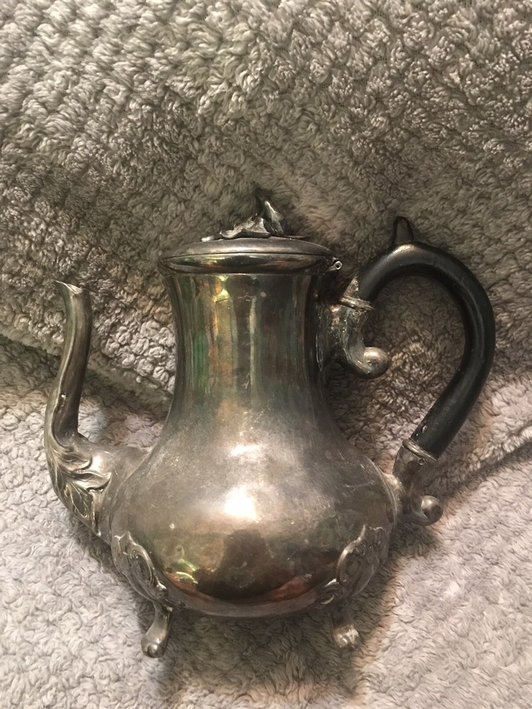 Silverplated Sheffield Silver Company Footed Pitcher Rare!