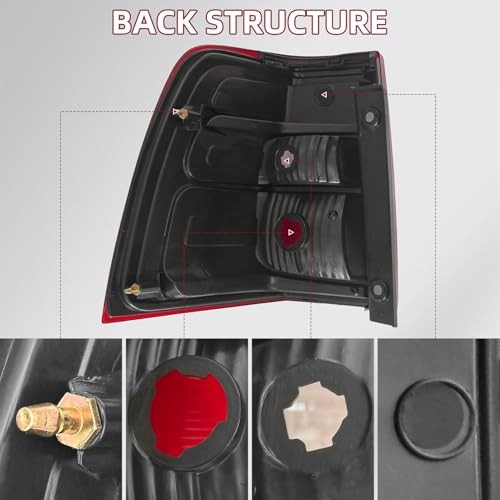 Tail Light Assembly Compatible with Expedition 2007 2008 2009 Left Driver Side