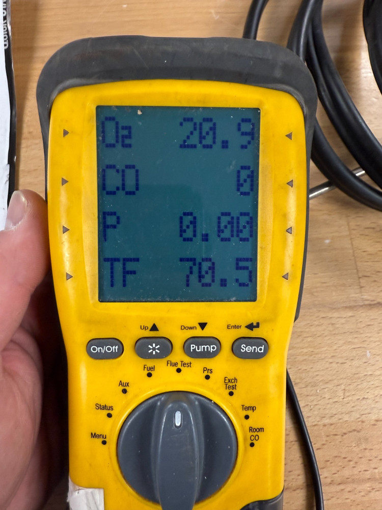 Used UEI C155 Combustion Analyzer with Printer! Works great, No Errors!