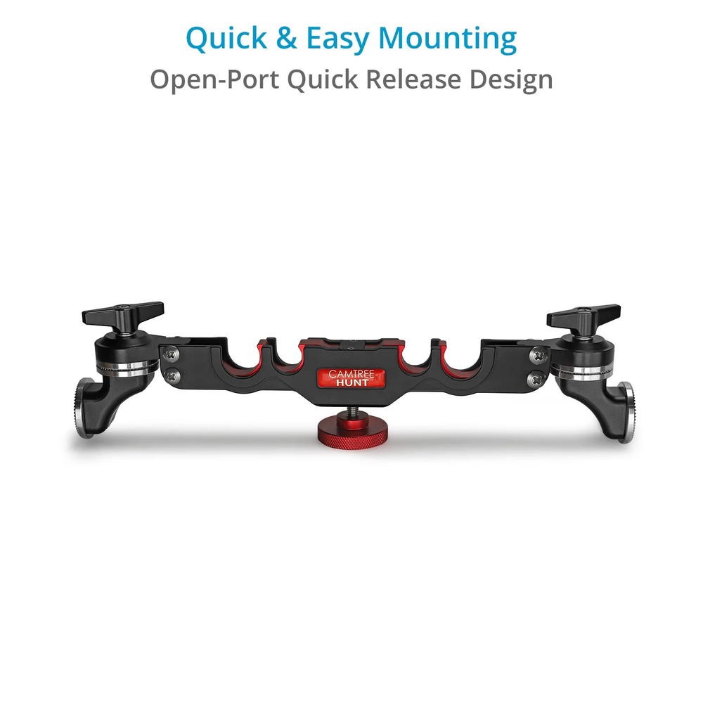 Camtree Hunt Quick Mount 19/15mm Rosette Handle Set (ARRI std.) for Camera Rigs