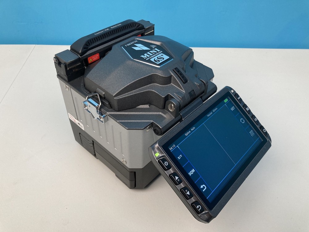 FiberFox 6S+ Core Alignment Splicer, Slightly Used, Total Arcs: 294