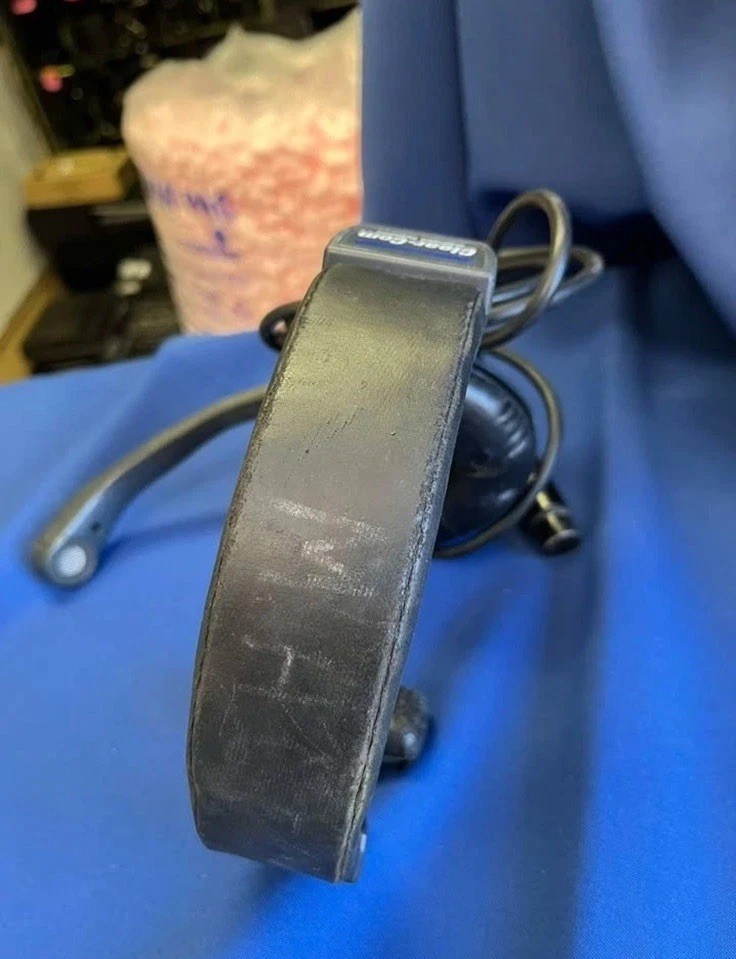 Clear-Com CC-95 Single Muff Intercom Headset – Used – Fully Functional