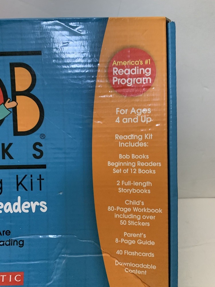 Bob Books Scholastic Reading Kit Beginning Readers Sight Words Educational