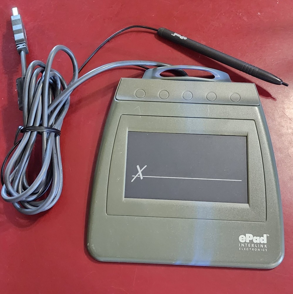 Interlink ePadLink ePad VP9801 Signature Capture Pad