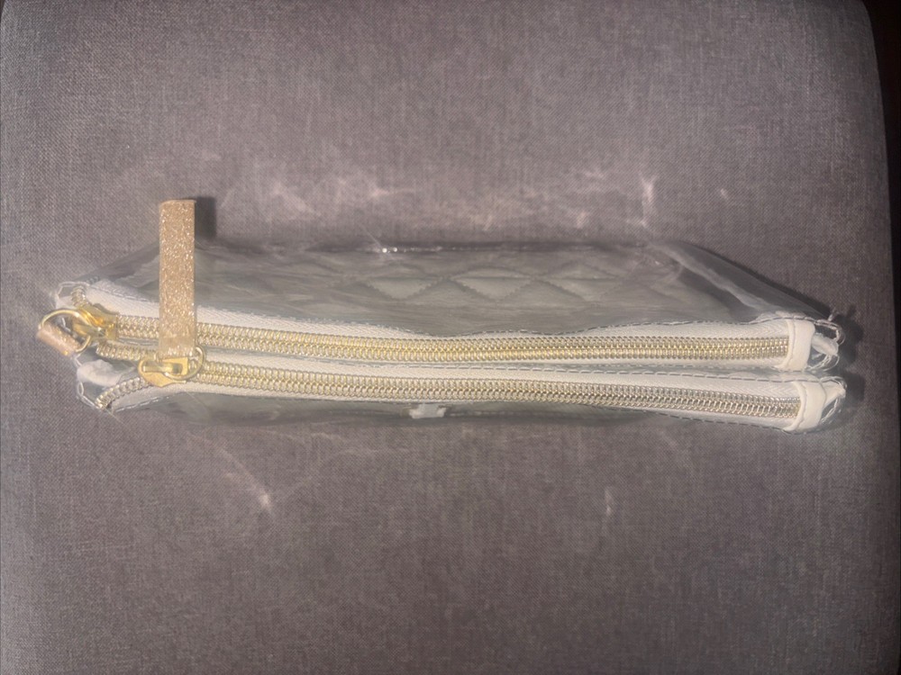 Primark Tri Fold clear Makeup Bag