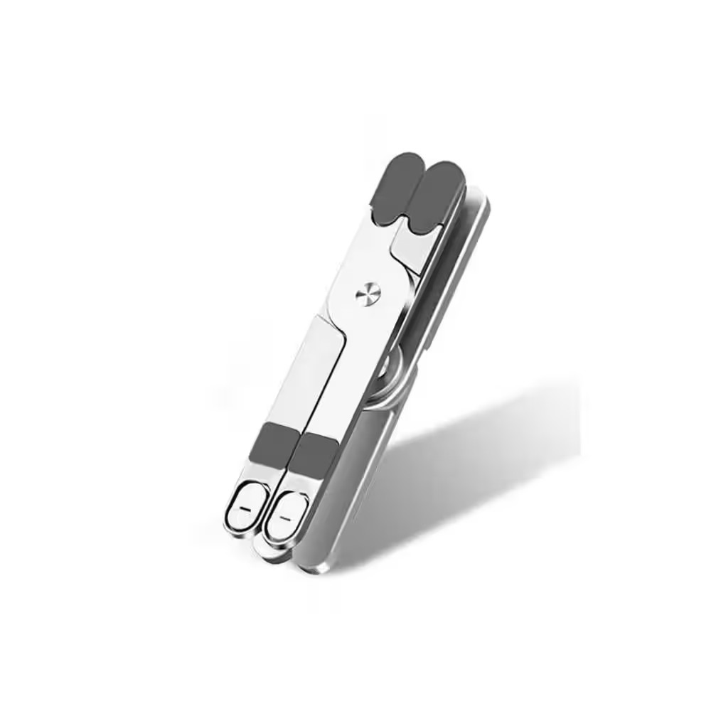 Laptop Stand with 360 Rotating Base, Computer Notebook Laptop Riser Metal Holder