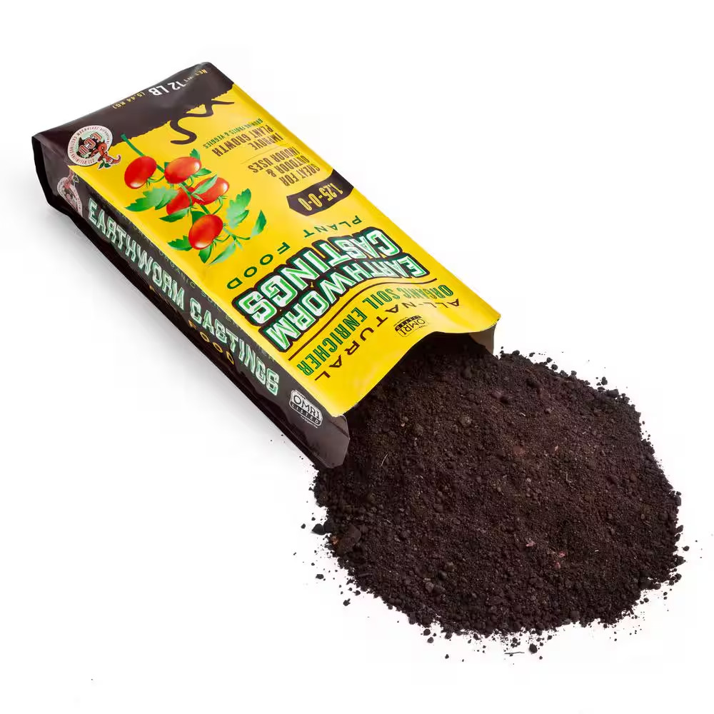 12 Lbs. Bag Earthworm Castings