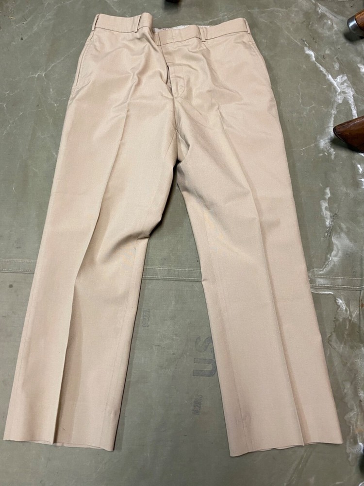 WWII US ARMY OFFICER SUMMER COMBAT FIELD TROUSERS-MEDIUM 34 WAIST