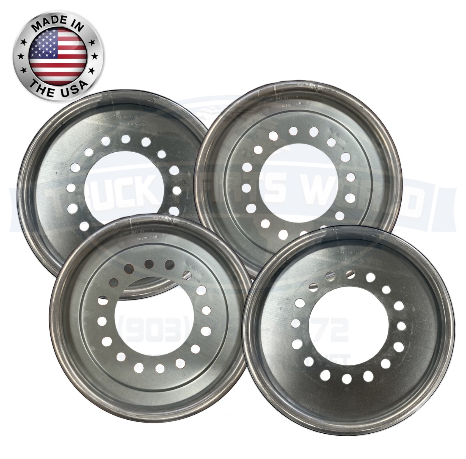 Centramatic 300-318 Dodge/Ford 3/4 & 1 Ton Single Rear Wheel (SET OF 4)