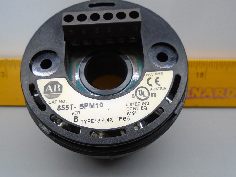 855T-BPM10 Allen Bradley Stack Light Base 855TBPM10 X63