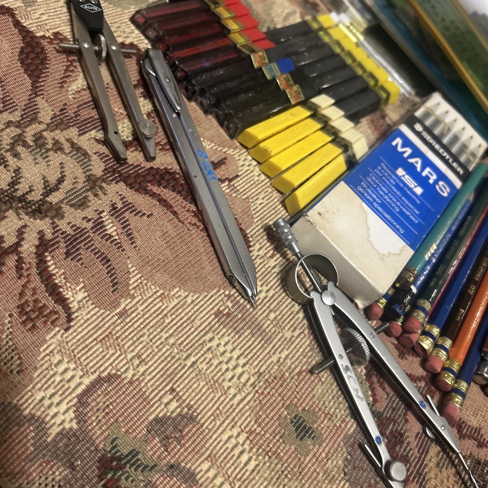 Large Lot Professional Drafting & Architecture Tool & Inking Fixture Templates