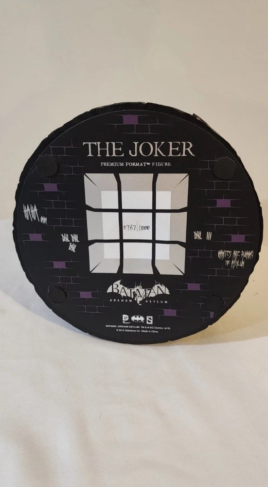 Batman Arkham Asylum Joker 1/4 Sideshow Statue