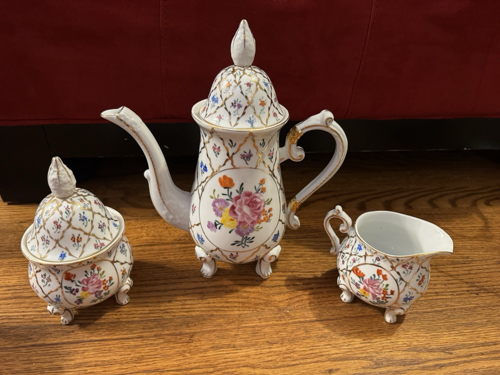 Limoges 3 Piece Tea Set