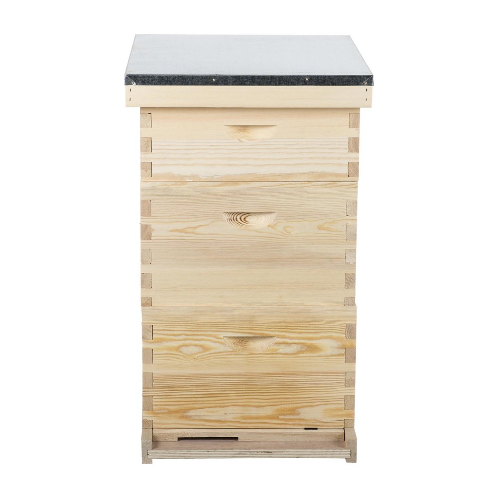 Langstroth Hive Beehive Kit - 30 Frame Box, 20 Deep, 10 Medium Frames