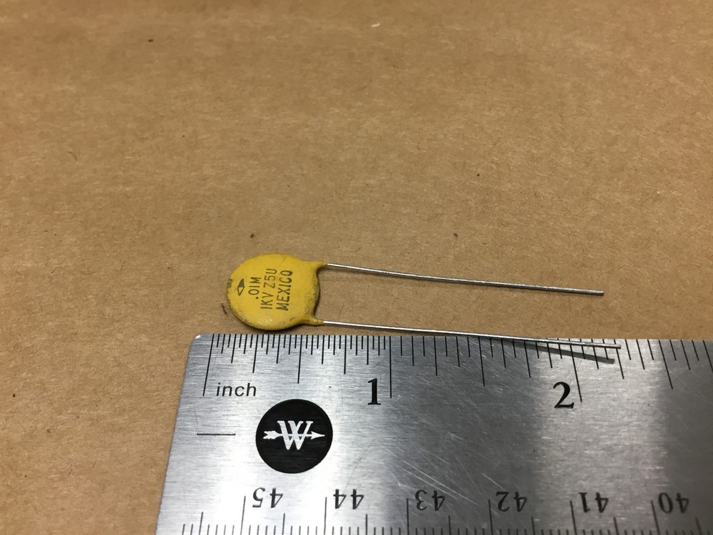 10 PC   .01M  1KV  Z5U     DISC CAPACITOR