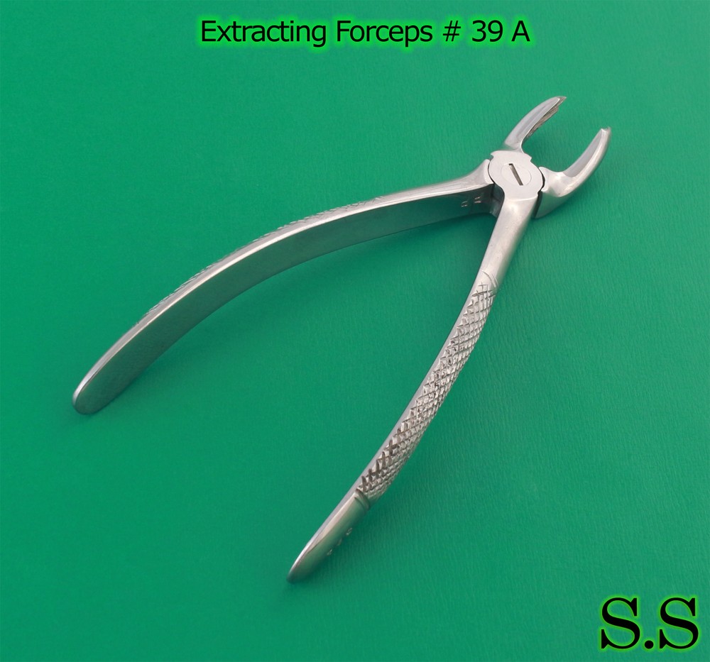 Tooth Extracting Forceps # 39A Surgical Dental Instruments