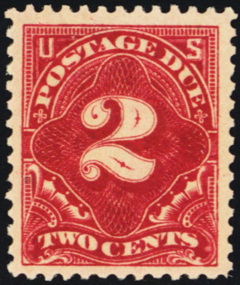 J46, Mint VF NH 2¢ - Postage Due Stamp - Stuart Katz