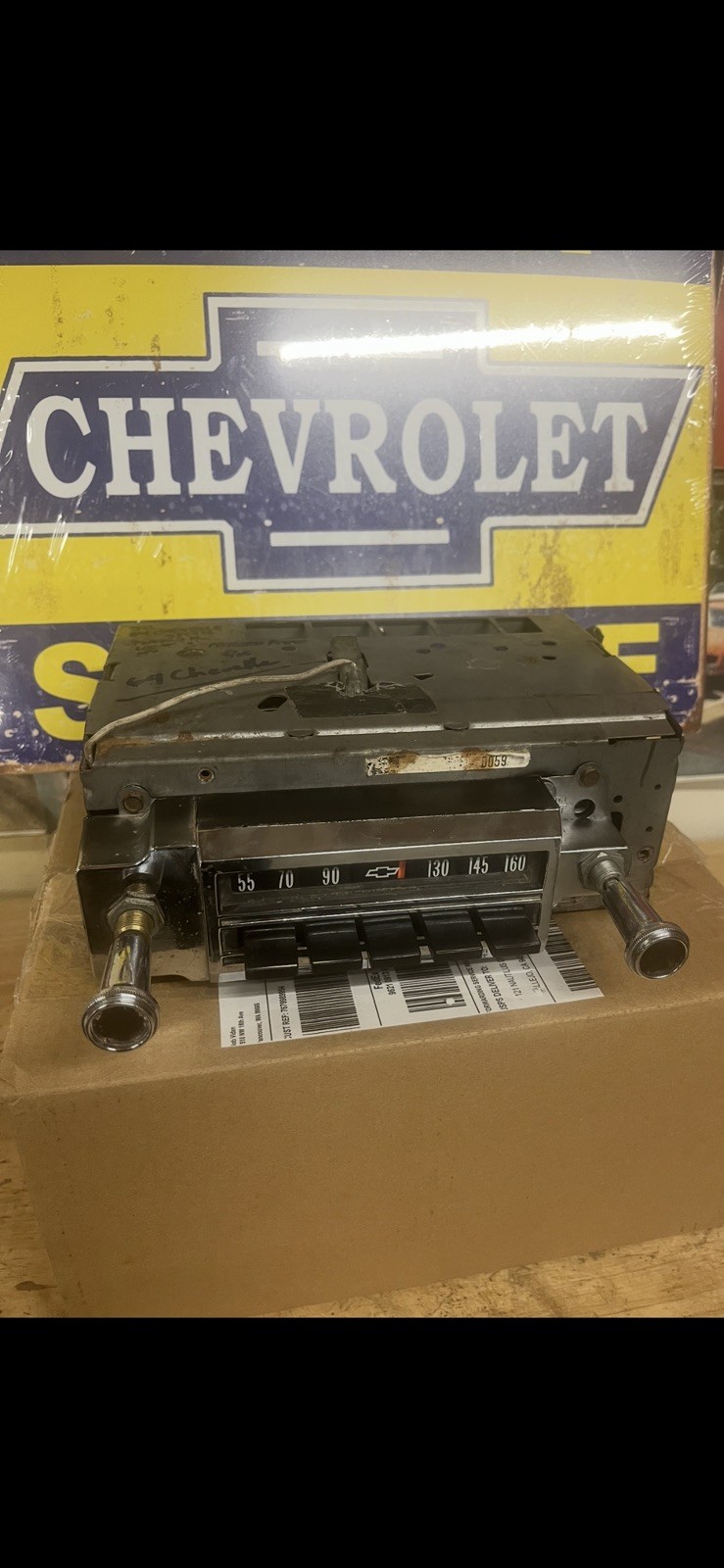 1964-65 El Camino Stock Delco AM radio ((Works))