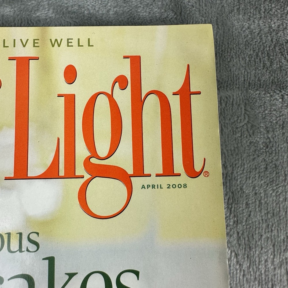 Cooking Light Magazine April 2008