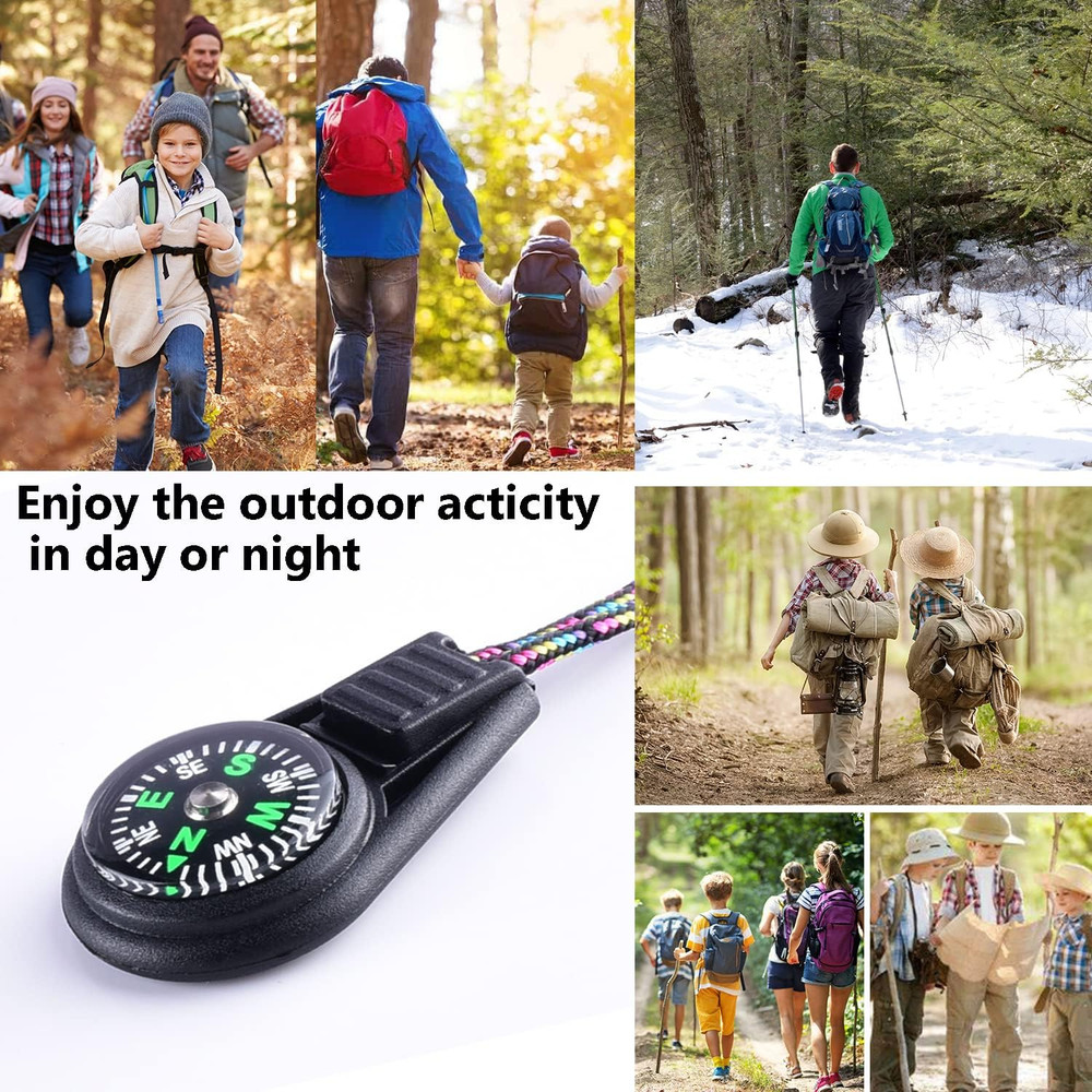 Compass Bulk Mini Compass for Navigation Lesson,Plastic Compasses for Party Favo