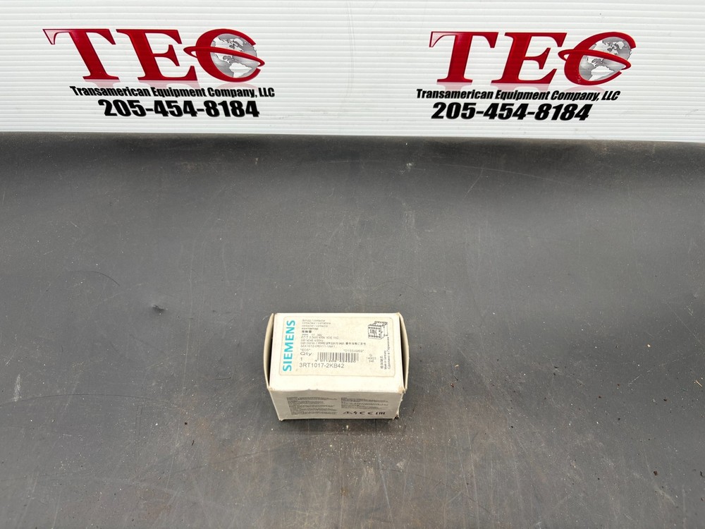 Siemens 3RT1017-2KB42 Contactor