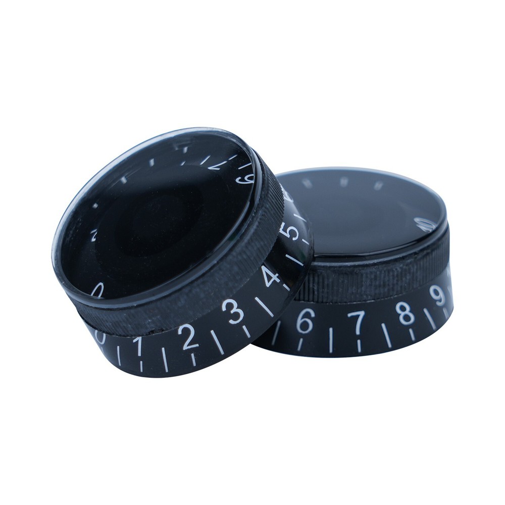 4 Pcs Control Speed Knobs Black Electric Guitar bass Volume Tone Control Knobs