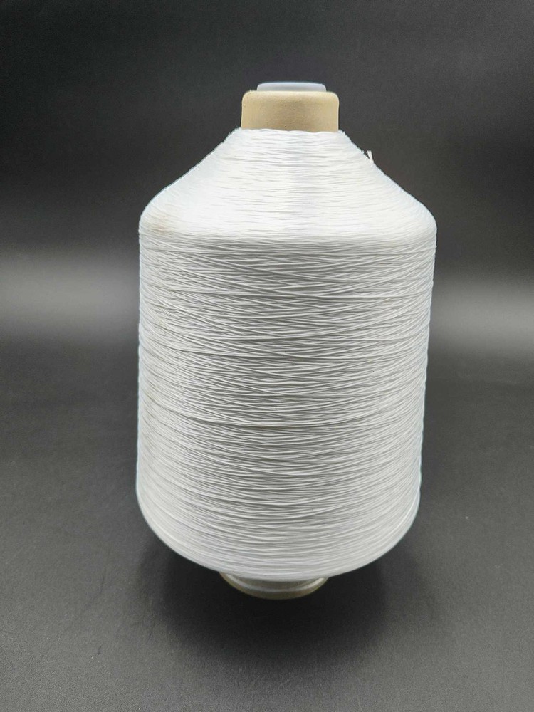 Vtg. NOS Jefferson Mills 100% Polyester White Thread - Large Spool