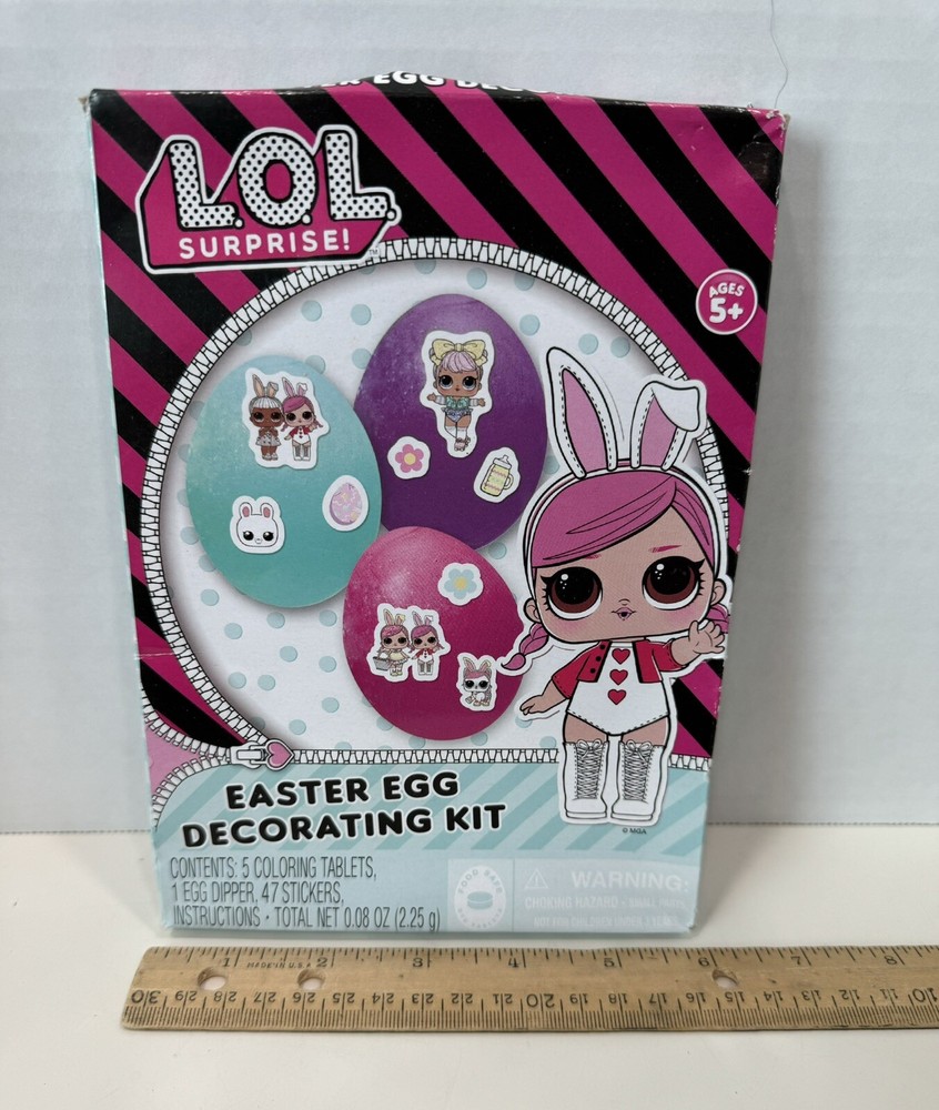 LOL Surprise! Easter Egg Decorating Kit - Brand New