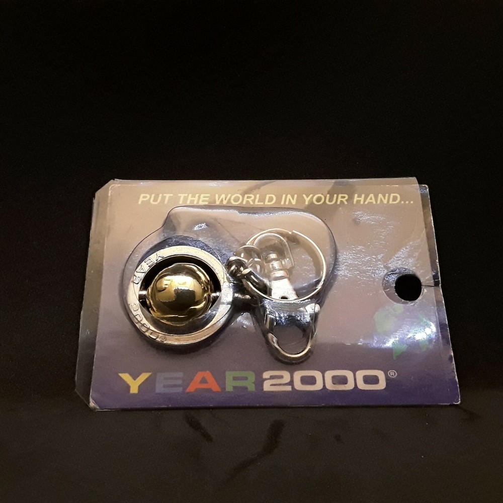 Year 2000 Refrigerator magnet and keychain