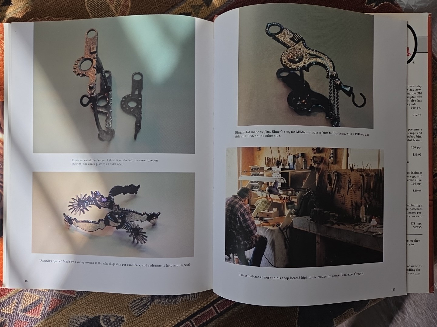 Cowboy Bits and Spurs Joice I. Overton Schiffer Book for Collectors