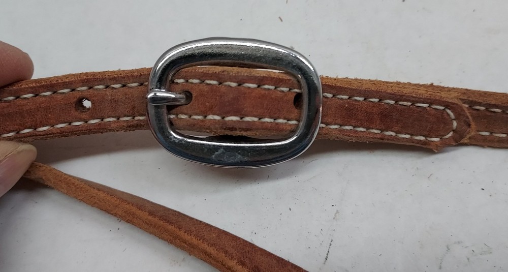 Double Leather Stitched Headstall - 1021252