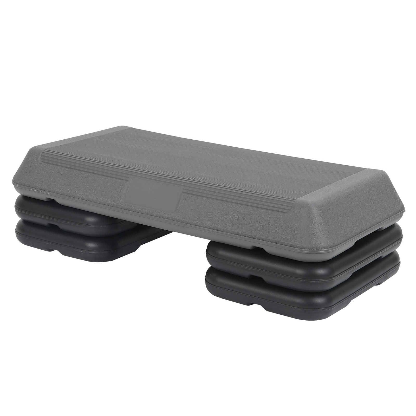 28" Aerobic Step Trainer Adjustable Exercise Non-Slip Surface Platform Stepper