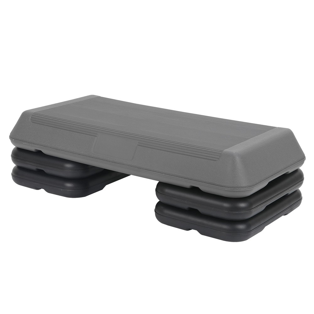 28" Aerobic Step Trainer Exercise Non-Slip Surface Platform Stepper Adjustable