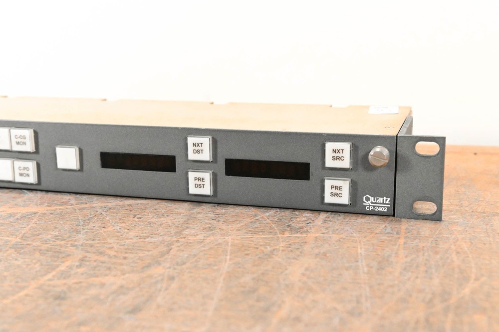 Evertz Quartz CP-2402 1RU 29-Button Remote Control Panel CG007AC
