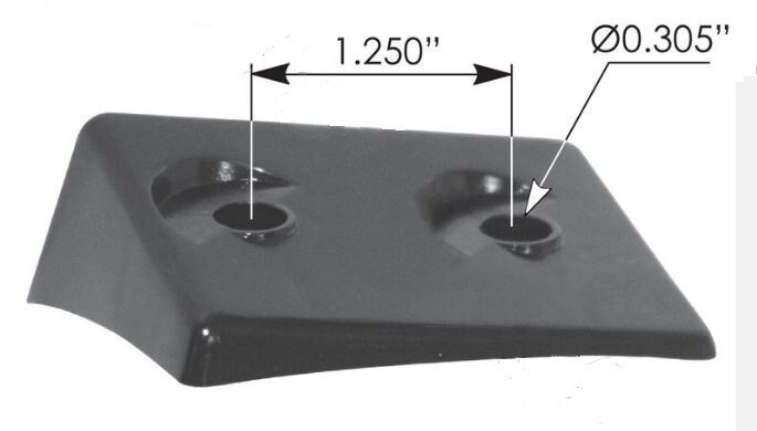 Mack Hood Latch BRACKET (Passenger) Bracket Only