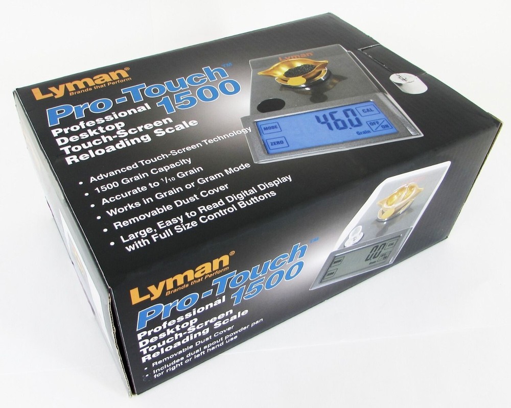 Lyman® Pro-Touch™ 1500 Electronic Reloading Scale, FREE SHIPPING
