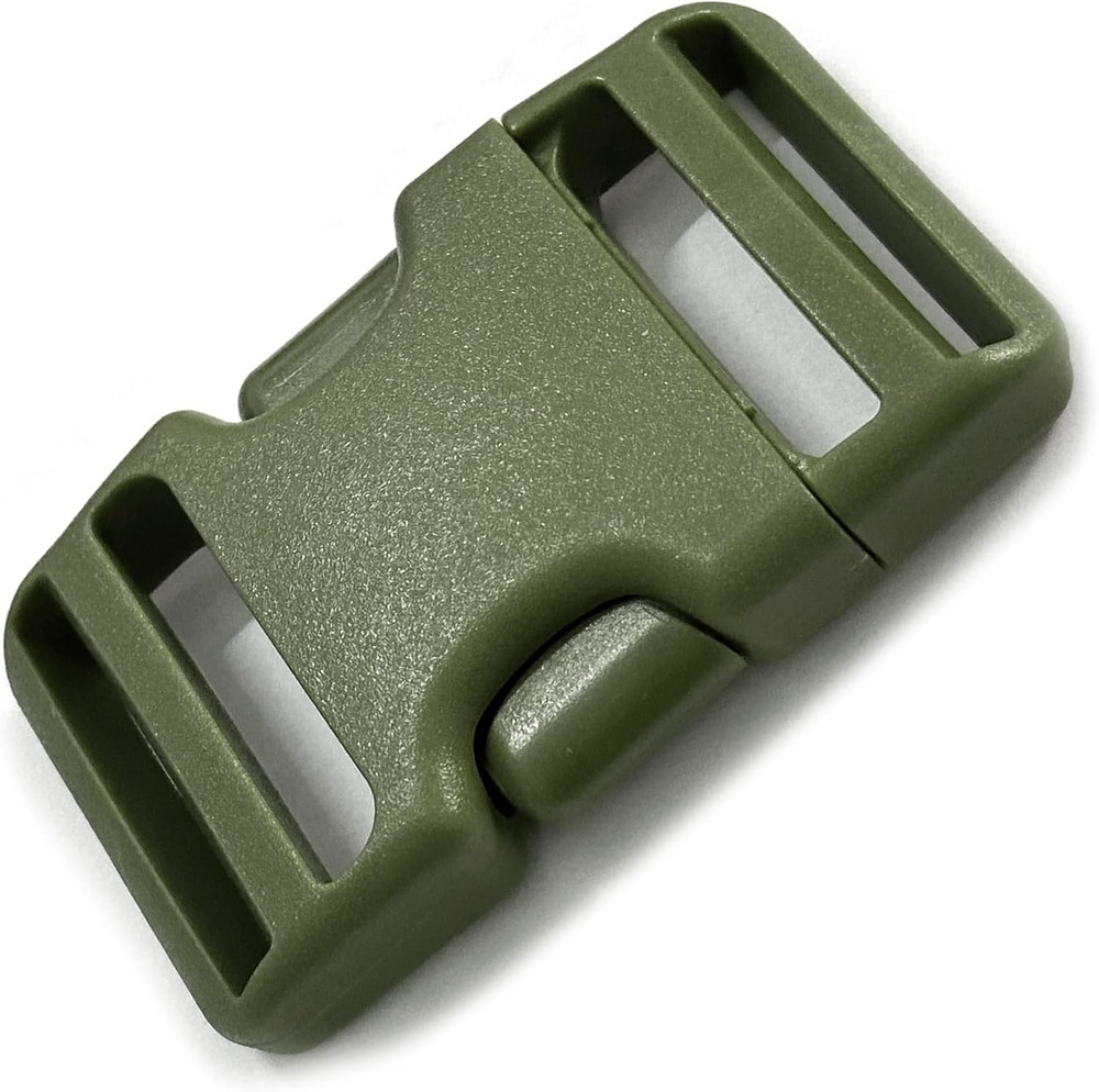 Buckle for 1.5'' Webbing, 2Set Plastic Replacement Side Release Buckles+4Pcs Pla