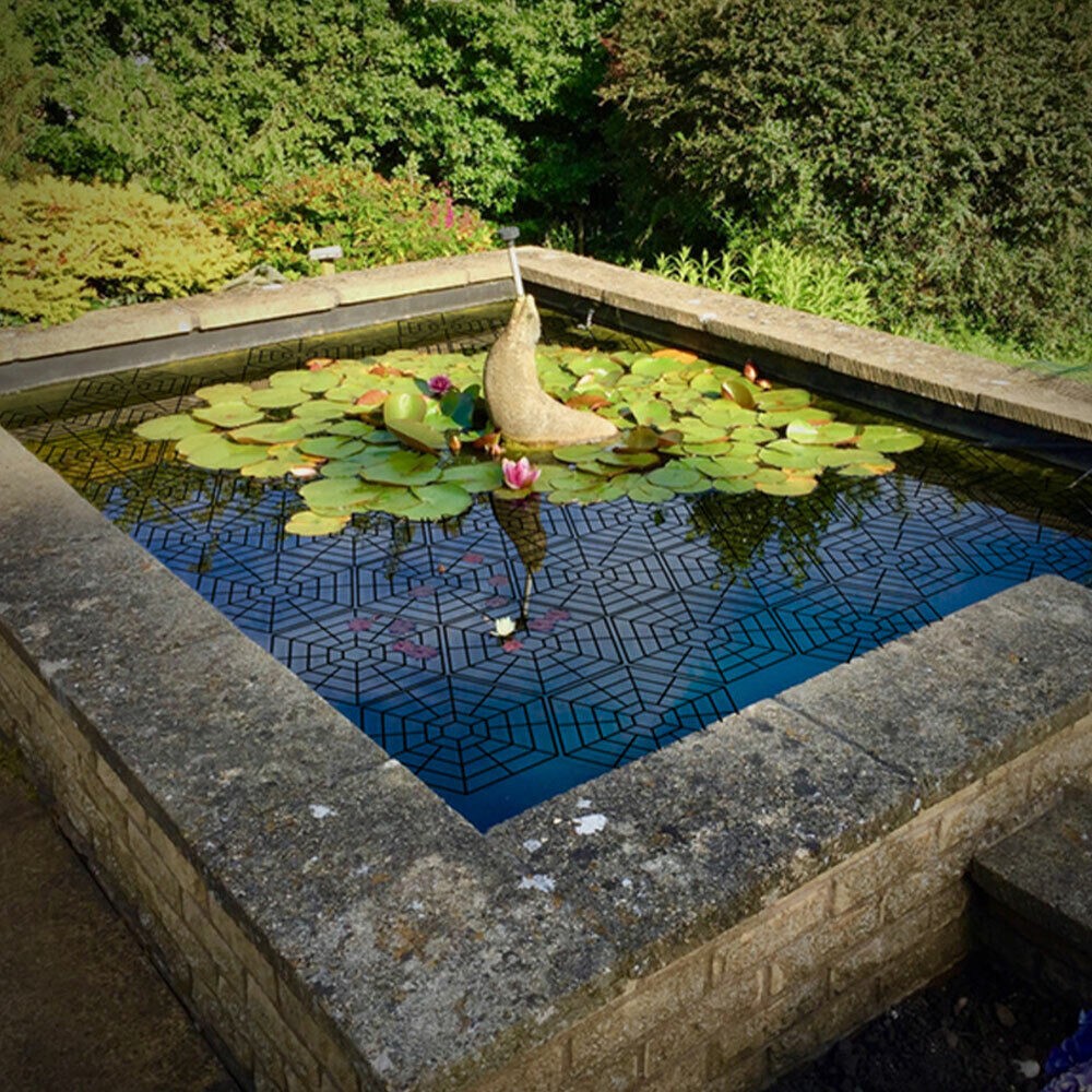 Floating Pond Protection Kit Interlocking Herons Deterrence Fish Protection Net
