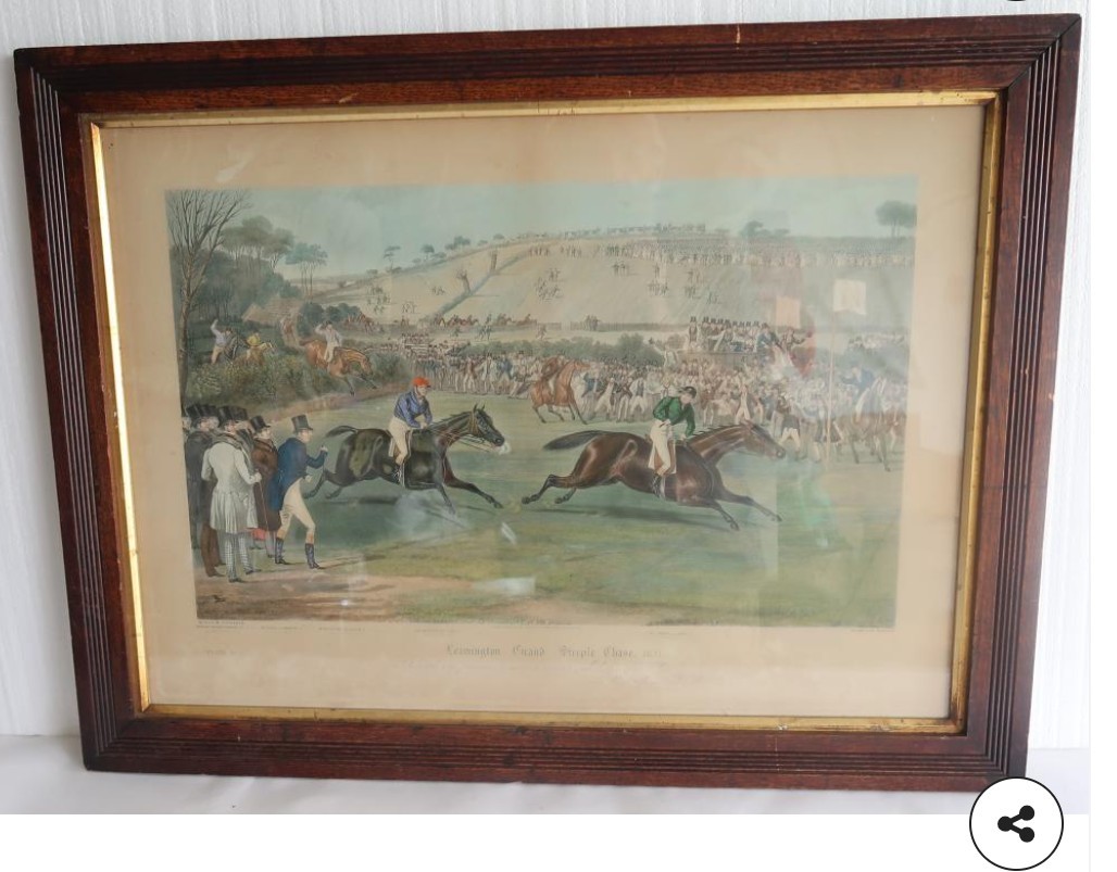 LEANINGTON GRAND STEEPLE CHASE 1837