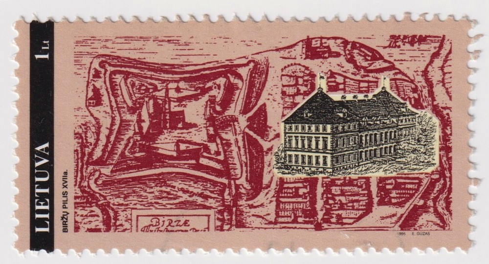 1995 Lithuania - Castles - 1 L Stamp