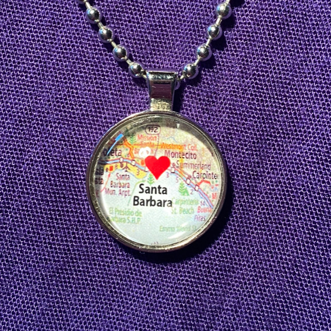 Santa Barbara, California Pendant