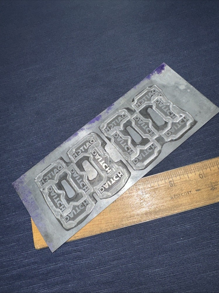 Printing Block Plate ( DAITCH )