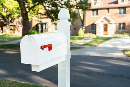 Architectural Mailboxes Whitley Plastic Mailbox Post, Compatibility Code A, B, C