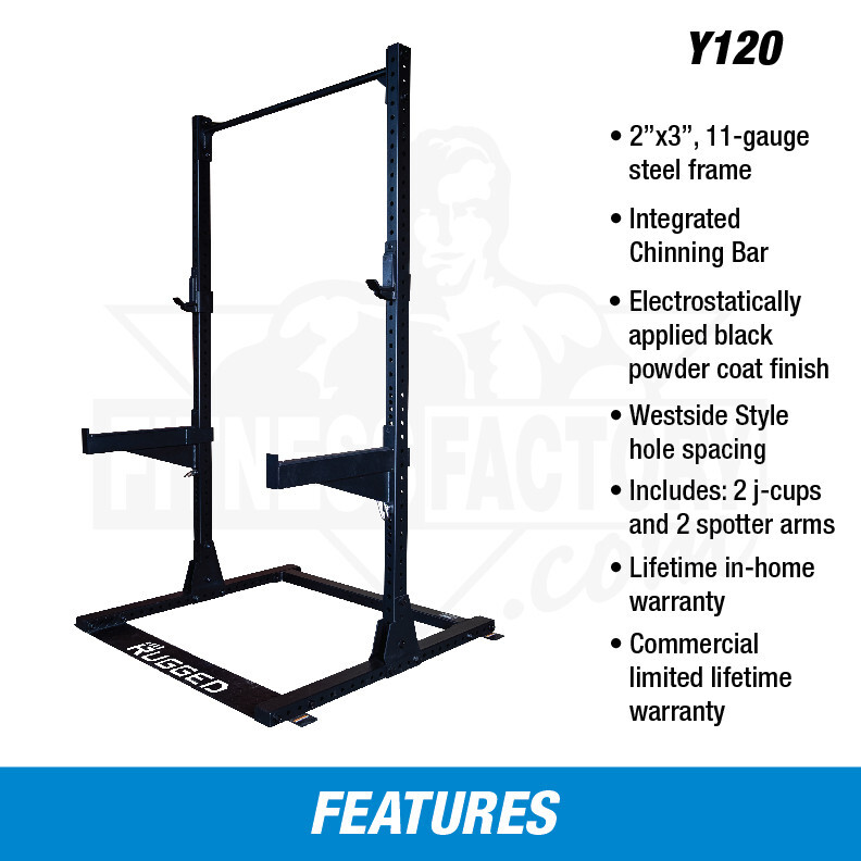 Rugged Fitness Half Rack