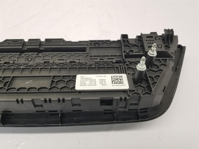 2021 BMW X4 HEATER CONTROL PANEL ASSEMBLY 7951983