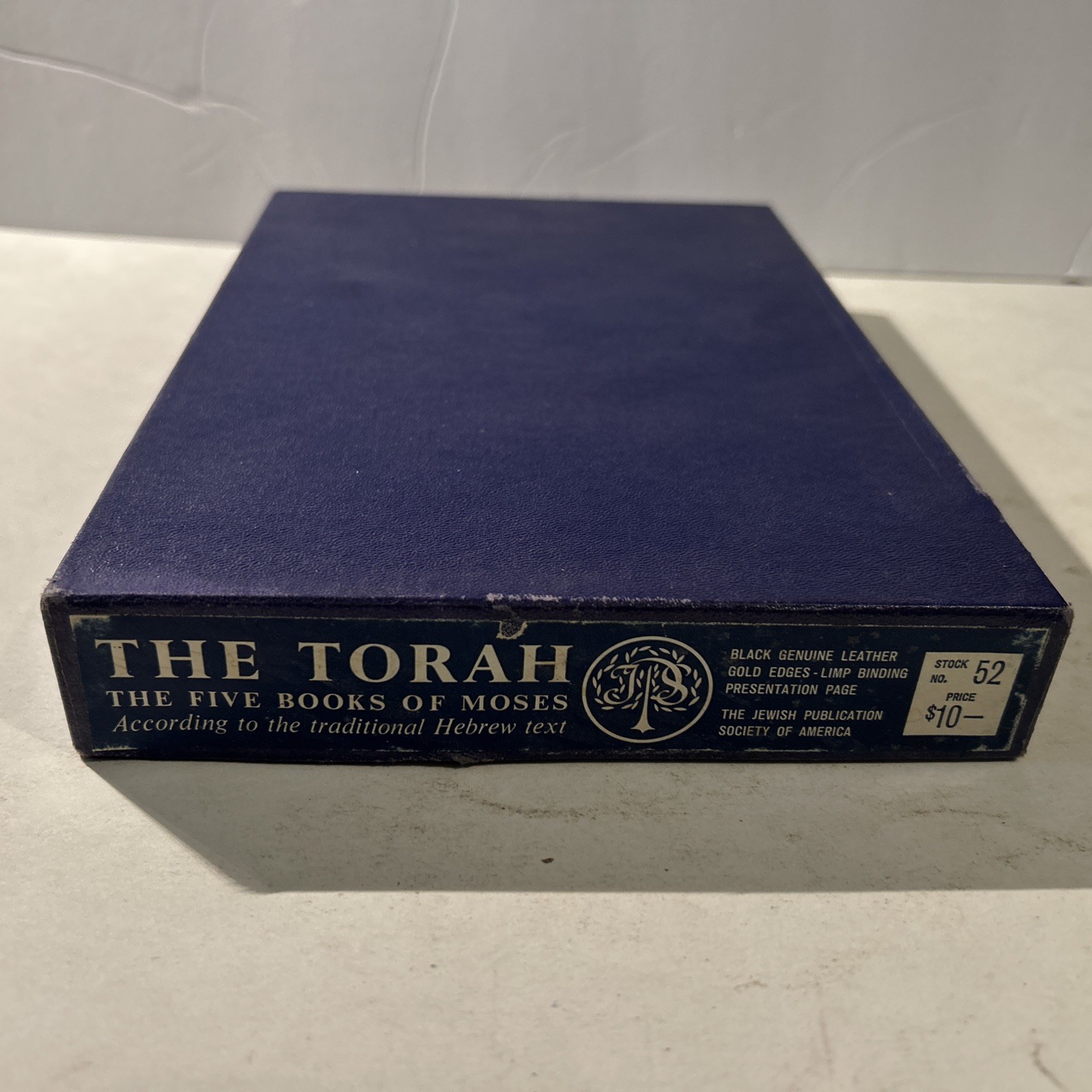 The Torah -  The Five Books Of Moses 1962 Leather ~ New With Box