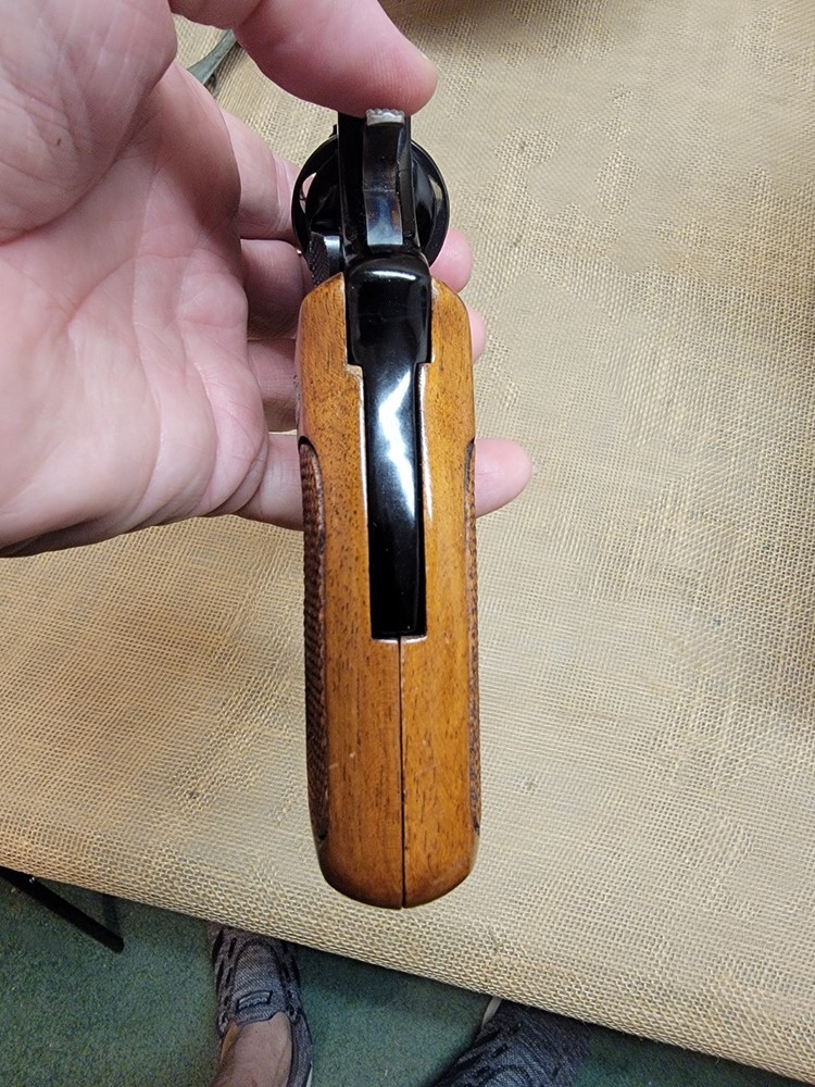 Original Smith & Wesson J Frame Square Butt Presentation " Target " Grips NICE