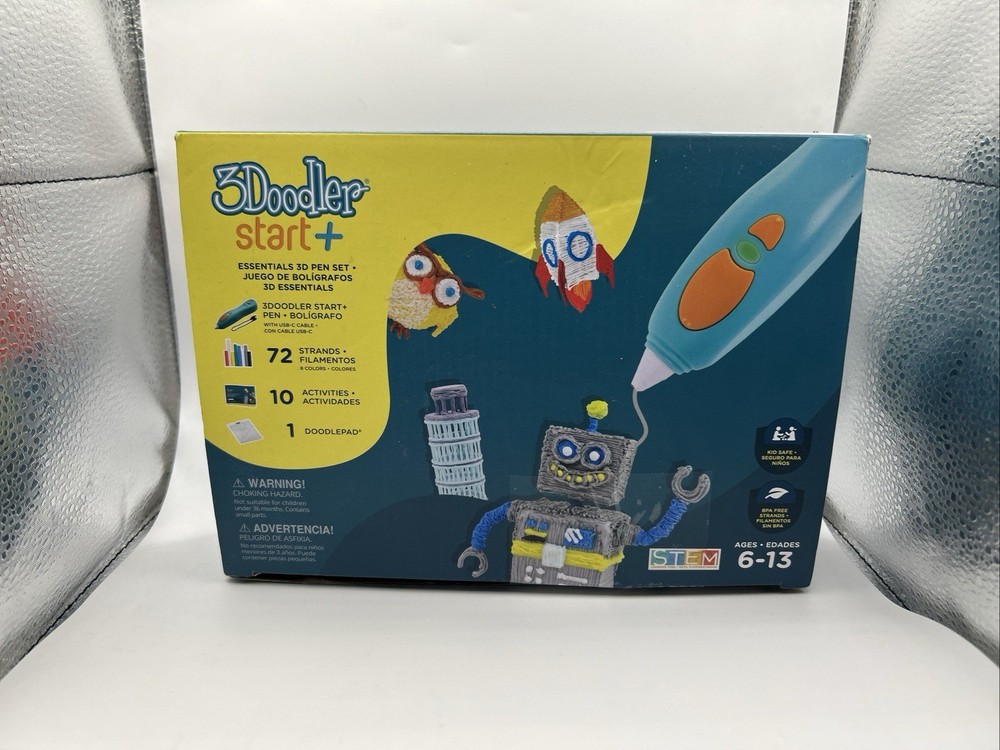12379 3Doodler Start + Essentials Pen Set Stem Learning Open Box - Fun Craft