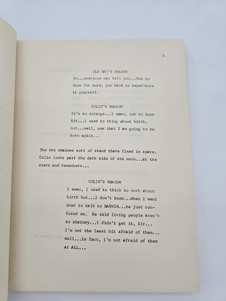 FOREVER / Floyd Mutrux 1977 Unproduced Screenplay Movie Script
