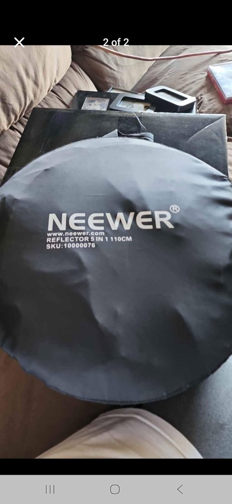 NEEWER 43 Inch/110 Centimeter Light Reflector Diffuser 5 in 1 Collapsible Multi